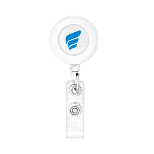 Round-Shaped Retractable Badge Holder