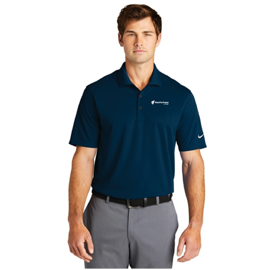 Nike Navy Dri-FIT Micro Pique 2.0 Polo